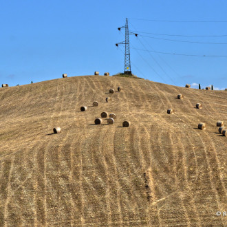 Paesaggio Con Elettrodotto