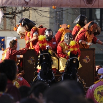 Carnevale Ivrea - Battaglia Delle Arance