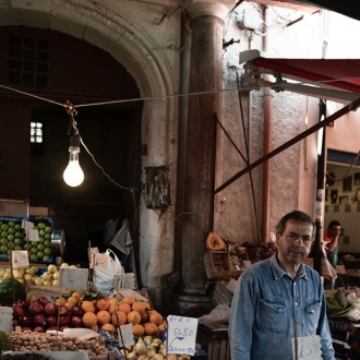 Fruttivendolo, Ballaro', Palermo.