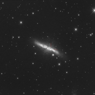 Supernova Sn 2014j In M82