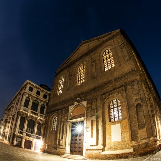 Architettura Veneziana Di Notte